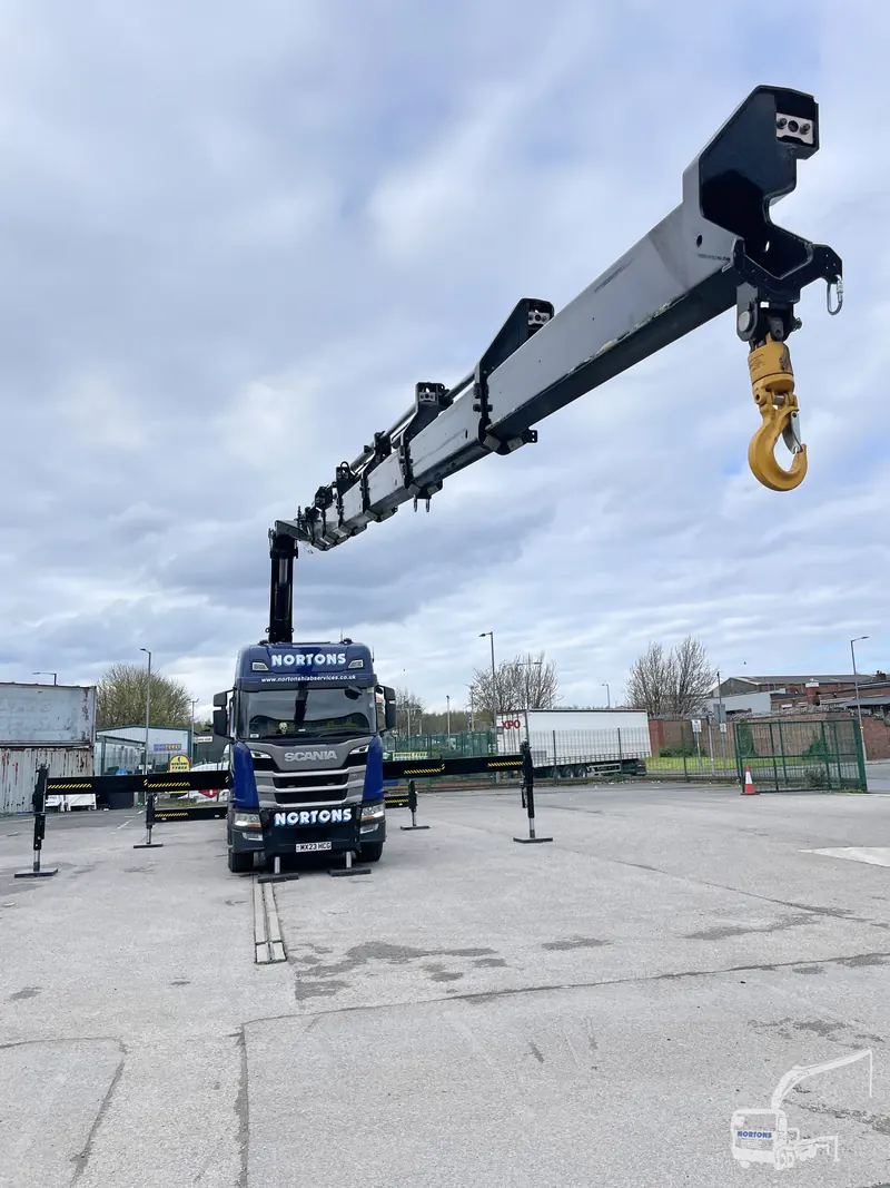 Artic hiab ready for the next job - request your quote today