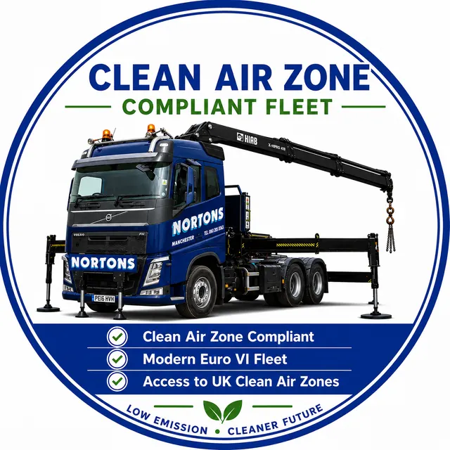 Clean Air Zone compliant vehicle badge — large